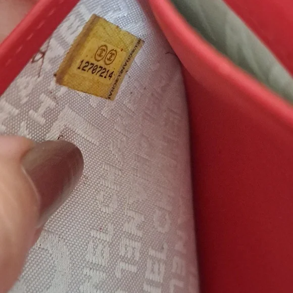 Authentic Vintage Chanel Wallet Checkbook France - Picture 6 of 8